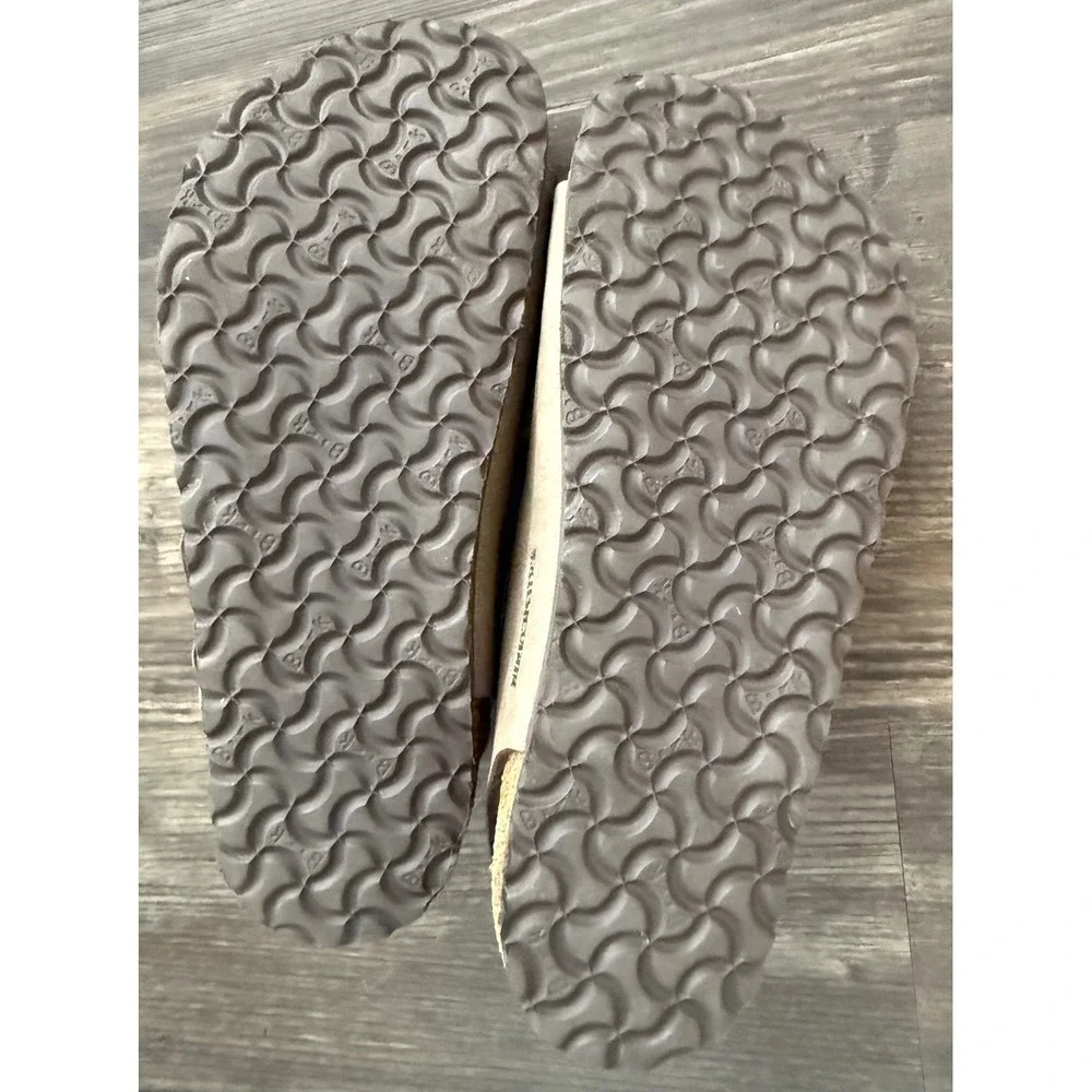 BIRKENSTOCK Milano Sandals Taupe Cork Footbed Copper Buckle Kids EU 31 US 1–1.5